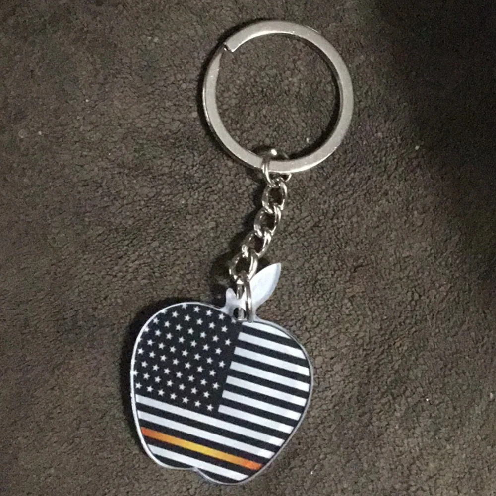 10 First Responders American Flag apple Keychain bundle search & rescue 911
